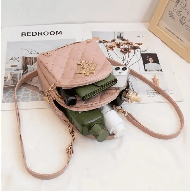 Chic Nylon Mini Backpack Purse For Everyday Style Convenience 1