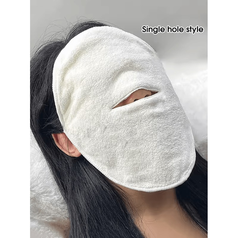 Soft Steam Heating Facial Towel For SpaLike Skin Care At Home 3