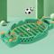 Mini Tabletop Football Game For FastPaced Family Fun Friendly Competition 3