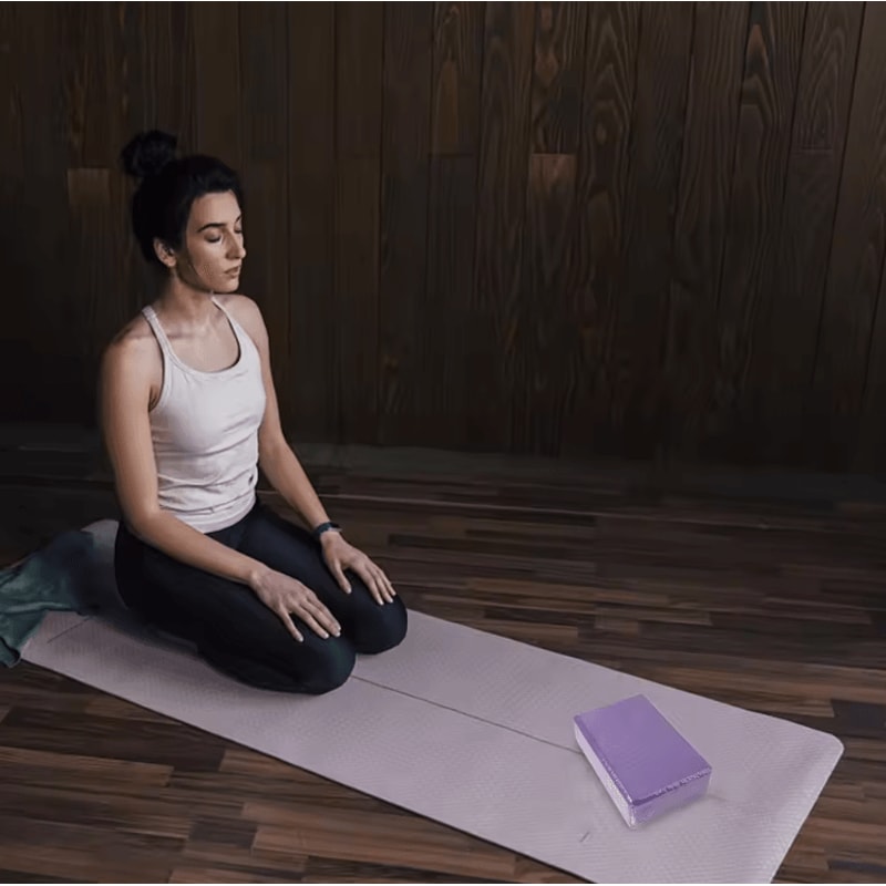 HighDensity EVA Yoga Blocks For Stability Stretching Better Alignment 2