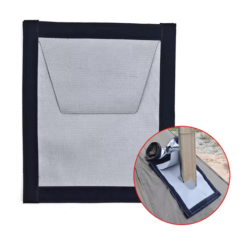 FireResistant Hot Tent Stove Jack For Safe Winter Camping Heat Protection 3