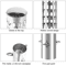 Stainless Steel Tent Stove Spark Arrestor Chimney Cap For Safe Outdoor Heating 2
