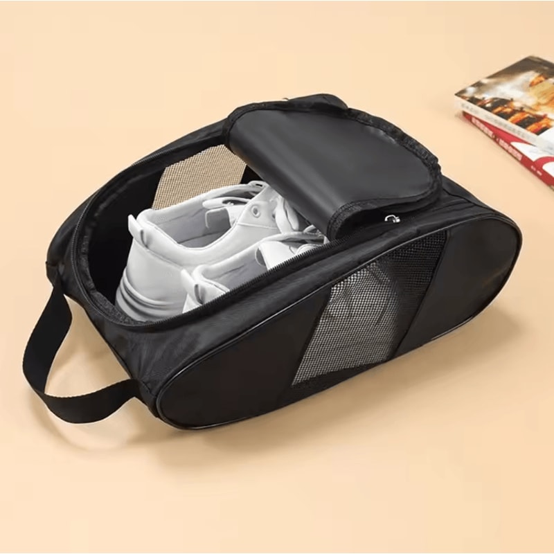 Portable Oxford Golf Shoe Bag For Clean Organized HassleFree Travel 3