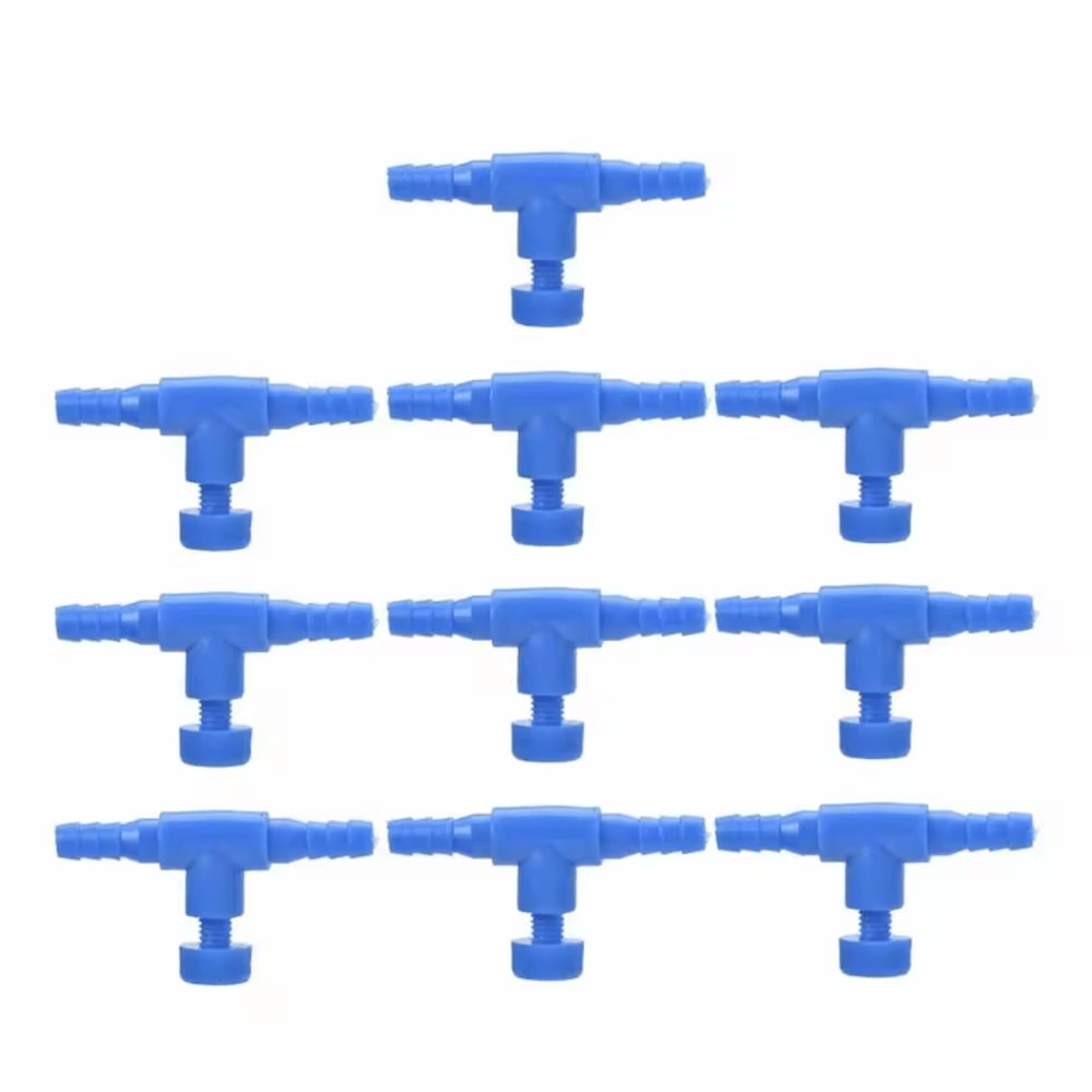 Adjustable Aquarium Air Line Control Valve Set For Precise Oxygen Flow 3