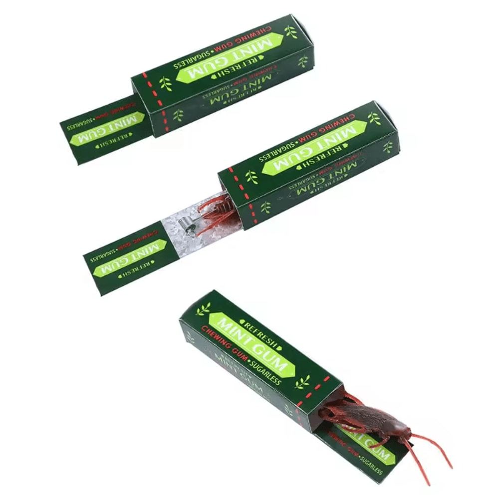 Shocking Cockroach Chewing Gum Prank Toy For Hilarious Reactions Surprise Fun 2