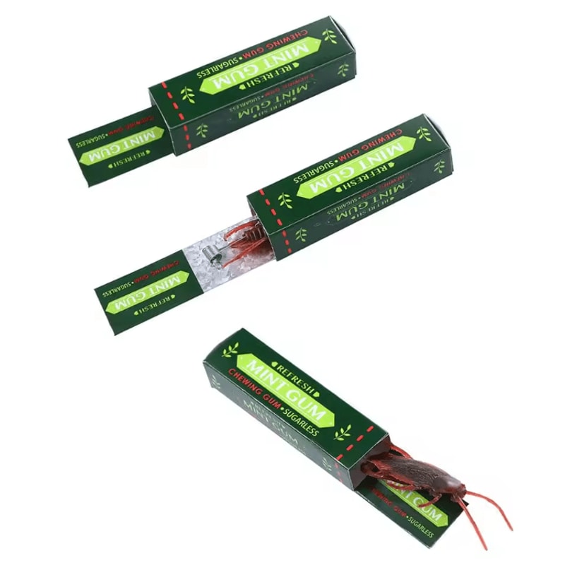 Shocking Cockroach Chewing Gum Prank Toy For Hilarious Reactions Surprise Fun 2