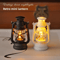 Mini LED Pony Lantern Retro Dollhouse Light Miniature Oil Lamp Decor 0
