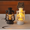 Mini LED Pony Lantern Retro Dollhouse Light Miniature Oil Lamp Decor 2