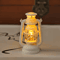 Mini LED Pony Lantern Retro Dollhouse Light Miniature Oil Lamp Decor 5