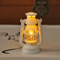 Mini LED Pony Lantern Retro Dollhouse Light Miniature Oil Lamp Decor 5