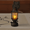 Mini LED Pony Lantern Retro Dollhouse Light Miniature Oil Lamp Decor 7