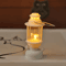 Mini LED Pony Lantern Retro Dollhouse Light Miniature Oil Lamp Decor 8