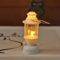Mini LED Pony Lantern Retro Dollhouse Light Miniature Oil Lamp Decor 8