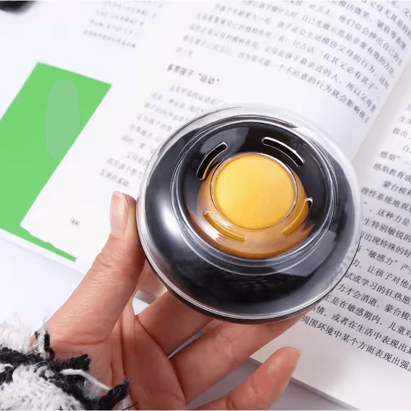 Round Finger Wet Sponge Cash Counting Moistener Tool With Case 1