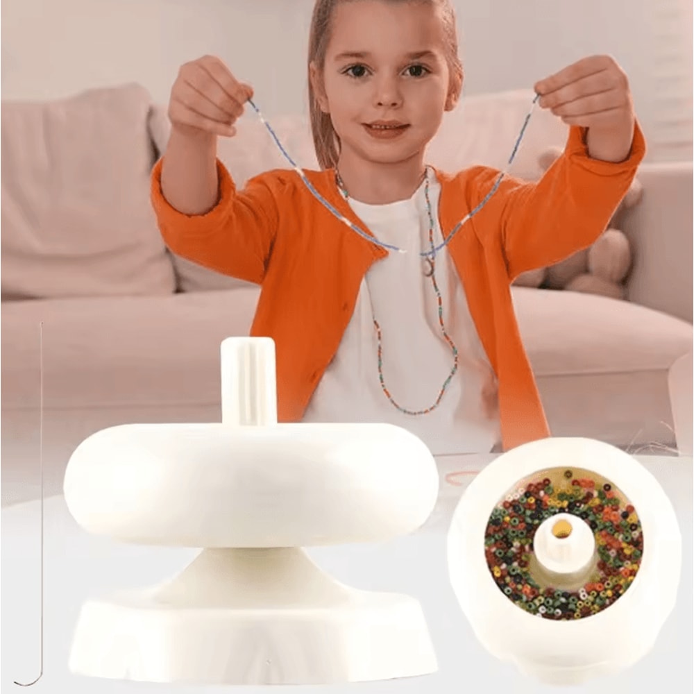 DIY Bead Spinner Bowl Fast Bead Loader Tool For Bracelets Jewelry Making 1