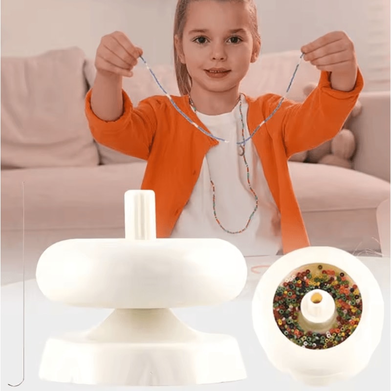 DIY Bead Spinner Bowl Fast Bead Loader Tool For Bracelets Jewelry Making 1