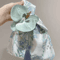 Chinese Style Tassel Knot Wrist Bag Floral Mini Cosmetic Lunch Pouch 4