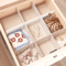 4PCS Adjustable Drawer Divider Organizer DIY Partition Storage Board Set 2