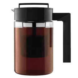 large capacity cold brew coffee maker – 900ml/1300ml/2000ml pitcher with filter & handle