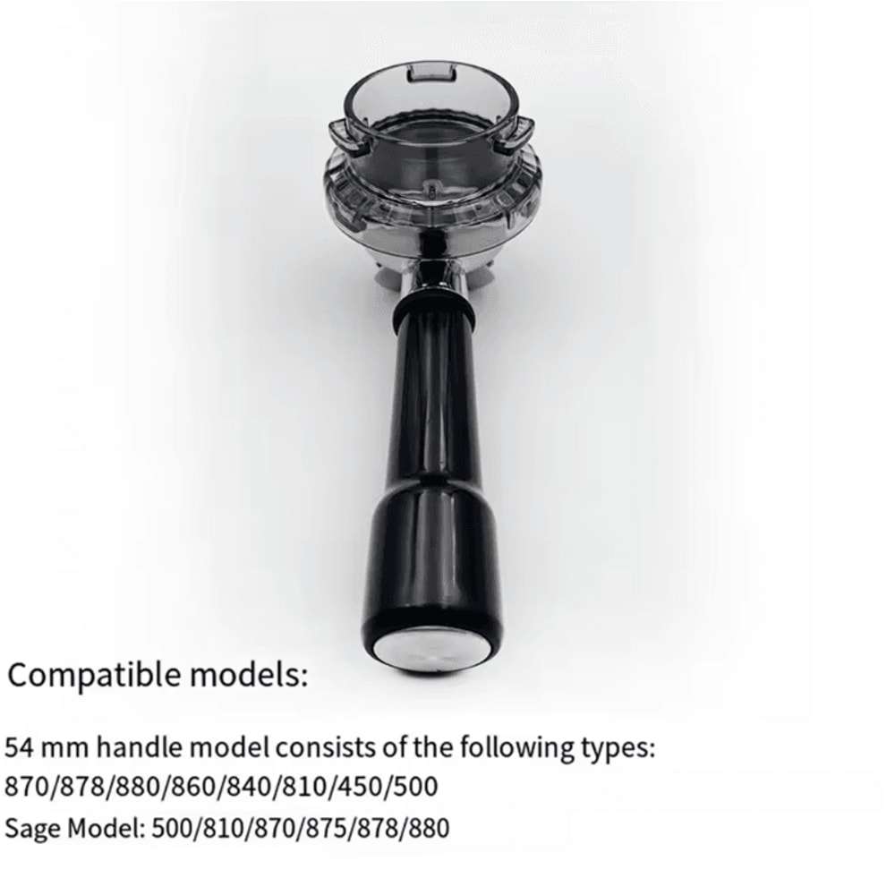 54mm Espresso Dosing Funnel MessFree Coffee Dosing Ring For Breville Portafilters 1