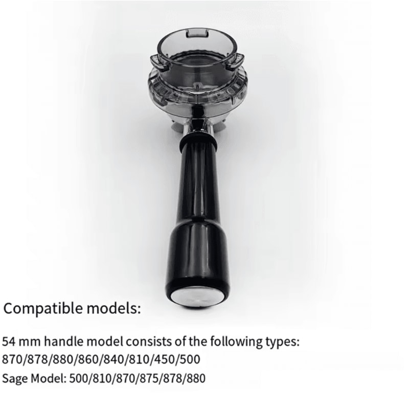 54mm Espresso Dosing Funnel MessFree Coffee Dosing Ring For Breville Portafilters 1