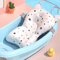 HOMFISH Baby Bath Support Pad Foldable Floating Seat Adjustable Newborn Bathing Cushion Infant Safe 1