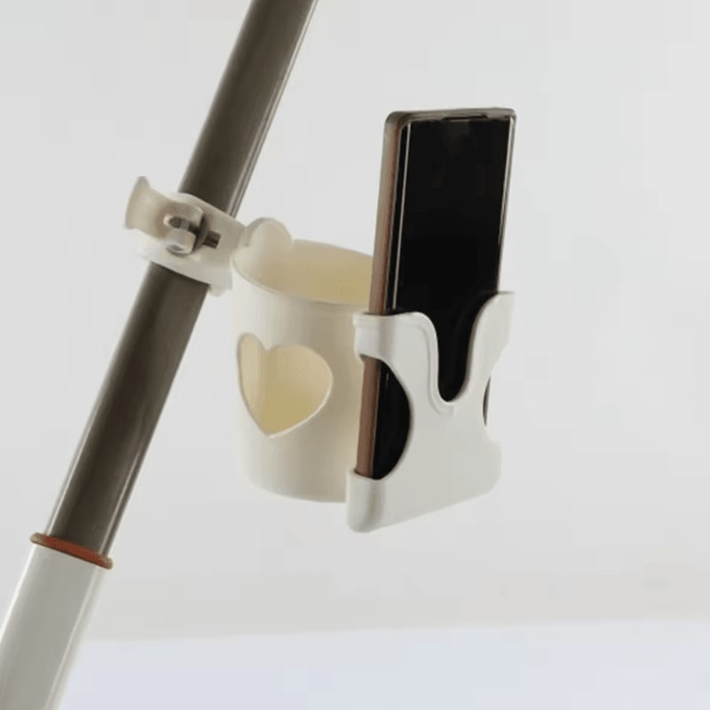 2in1 Baby Stroller Cup Holder Universal Bottle Phone Mount Organizer 2