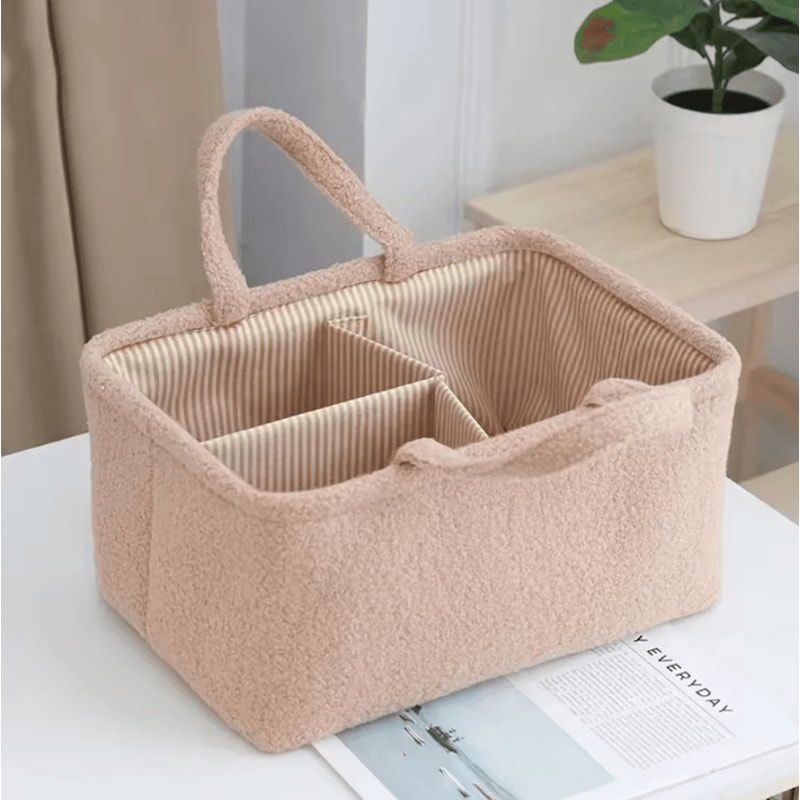 Portable Mommy Diaper Bag Organizer MultiFunction Baby Storage Bottle Handbag 2