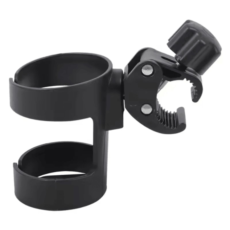 Universal Stroller Cup Holder ClipOn Secure Baby Stroller Accessory For Bottles Drinks 4
