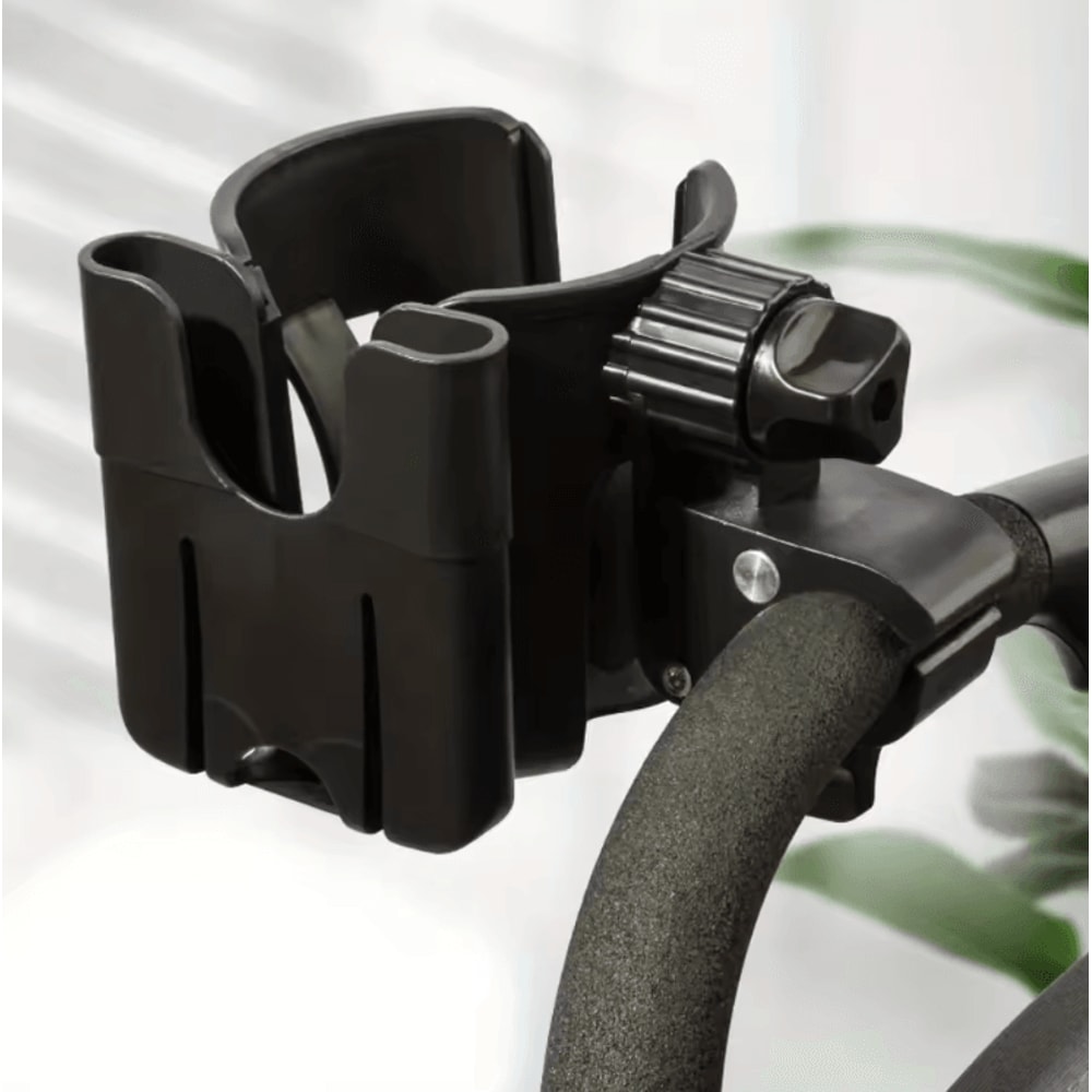 2in1 Universal Stroller Cup Holder With Phone Mount Adjustable Baby Stroller Accessory 4