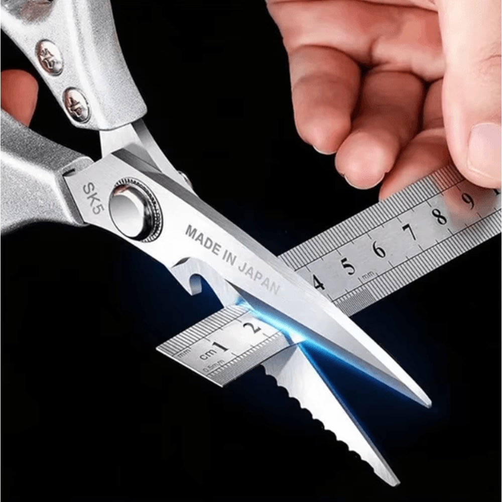 HeavyDuty Stainless Steel Kitchen Scissors Multifunction Poultry Shears For Meat Food Prep 0