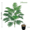 24Leaf Artificial Areca Palm Plant In Pot Realistic Indoor Tropical Decor Tree 4