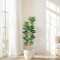 57FT Artificial Fiddle Leaf Fig Tree With Pot Realistic Faux Indoor Statement Plant 1