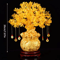 Natural Crystal Money Tree With Fortune Bag Feng Shui Lucky Tree Decor For Wealth Prosperity 3