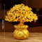 Natural Crystal Money Tree With Fortune Bag Feng Shui Lucky Tree Decor For Wealth Prosperity 4