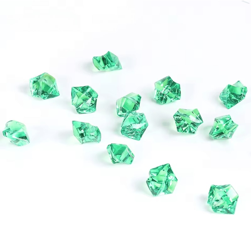 Crystal Clear Acrylic Crushed Ice Stones Decorative Vase Filler Gems For Events Home Decor 5