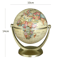 Retro World Globe Desk Decor Educational Rotating World Map Globe For Kids Home 1