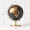 Retro World Globe Desk Decor Educational Rotating World Map Globe For Kids Home 3