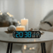 Smart LED Digital Alarm Clock With Temperature Humidity Auto Dimming Display 1