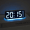Modern LED Digital Alarm Clock With Temperature Display Night Light 0