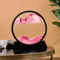 3D Moving Sand Art Picture Liquid Motion Sandscape Glass Frame Decor 6