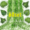 Artificial Ivy Vine Garland Set Realistic Hanging Greenery For Home Events 10PCS 0
