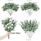 Artificial Eucalyptus Leaves Stems Set Realistic Greenery For DIY Decor Events 3060120PCS 2