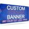 Custom Polyester Banner With Grommets Durable Indoor Outdoor Personalized Sign 0