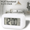 MultiFunction LED Digital Alarm Clock Calendar Temperature Backlight Display 1
