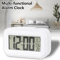 MultiFunction LED Digital Alarm Clock Calendar Temperature Backlight Display 1