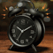 4Inch Twin Bell Loud Alarm Clock Retro Metal Desk Clock With Backlight 0