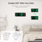 10Inch Smart LED Digital Wall Clock Minimalist Calendar Temperature Display 1