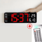 10Inch Smart LED Digital Wall Clock Minimalist Calendar Temperature Display 5