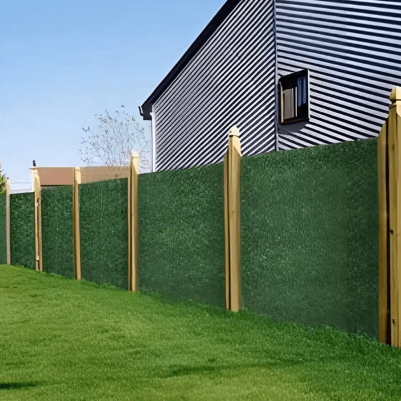 Artificial Ivy Privacy Fence Wall Screen UVResistant Greenery Decor For Indoor Outdoor Spaces 2